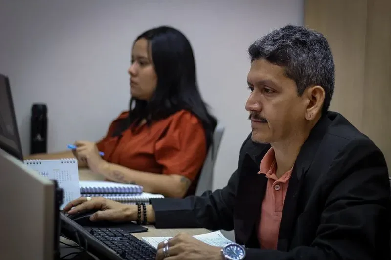 Equipe em reunião